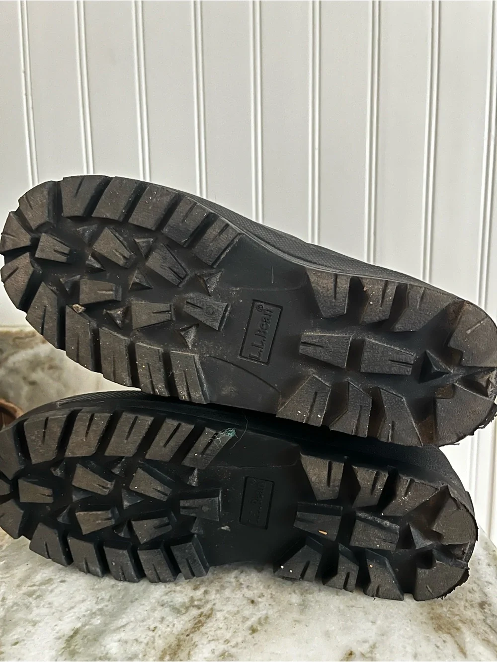 L.L. Bean Kids Black Insulated Snow Boots